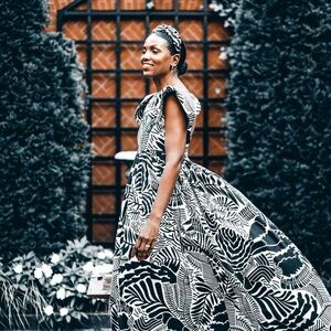 Open Back Statement Dress